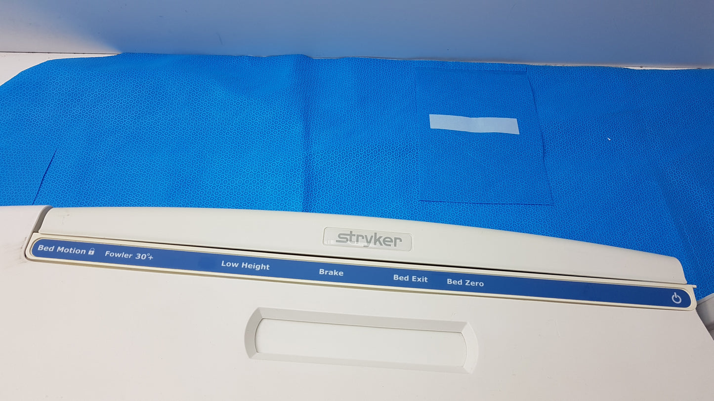 Stryker S3 Med-Surg Bed Footboard Control Panel Assembly