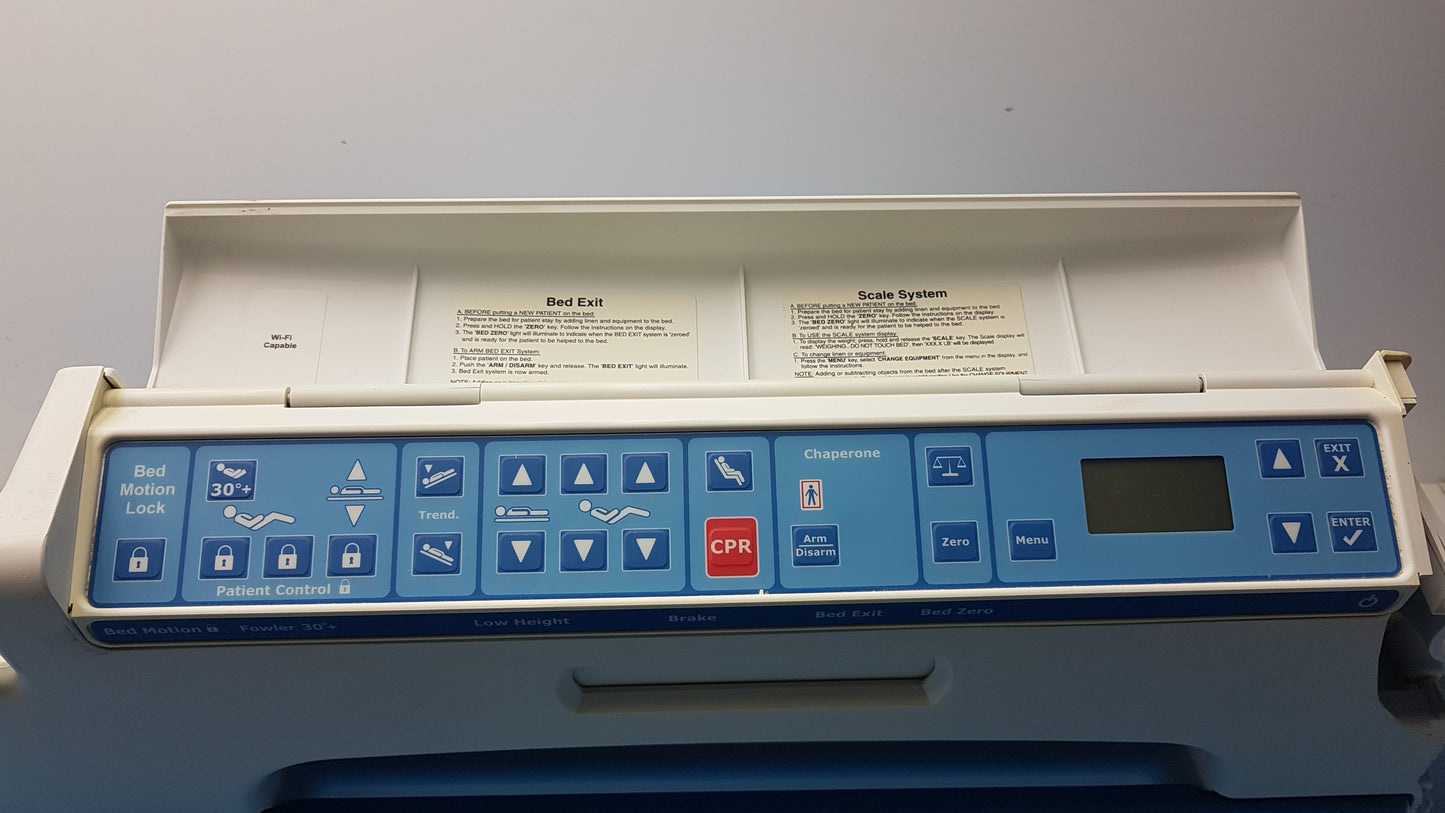 Stryker S3 Med-Surg Bed Footboard Control Panel Assembly
