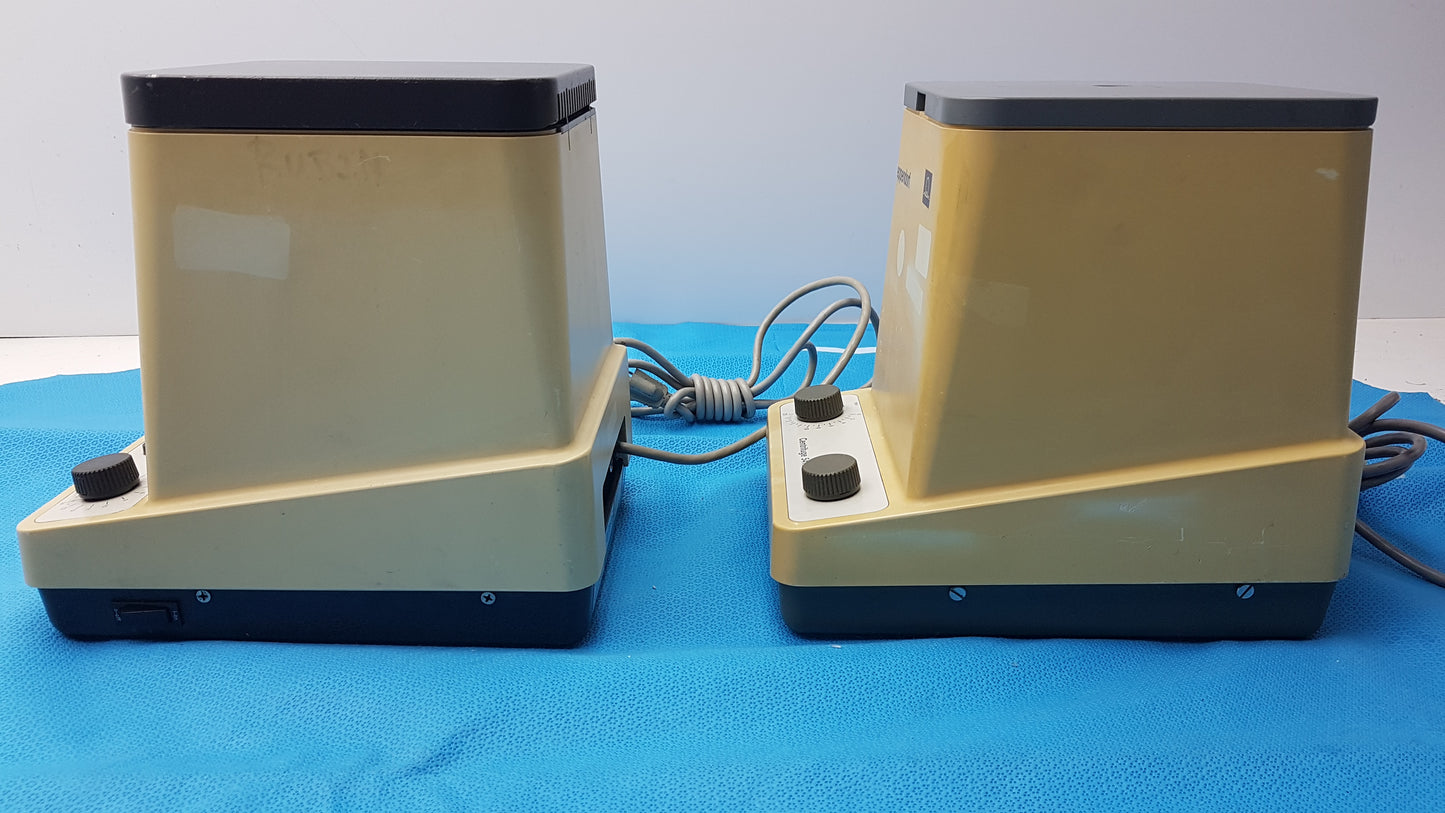 Lot of 2 Eppendorf Benchtop Compact Laboratory Centrifuges