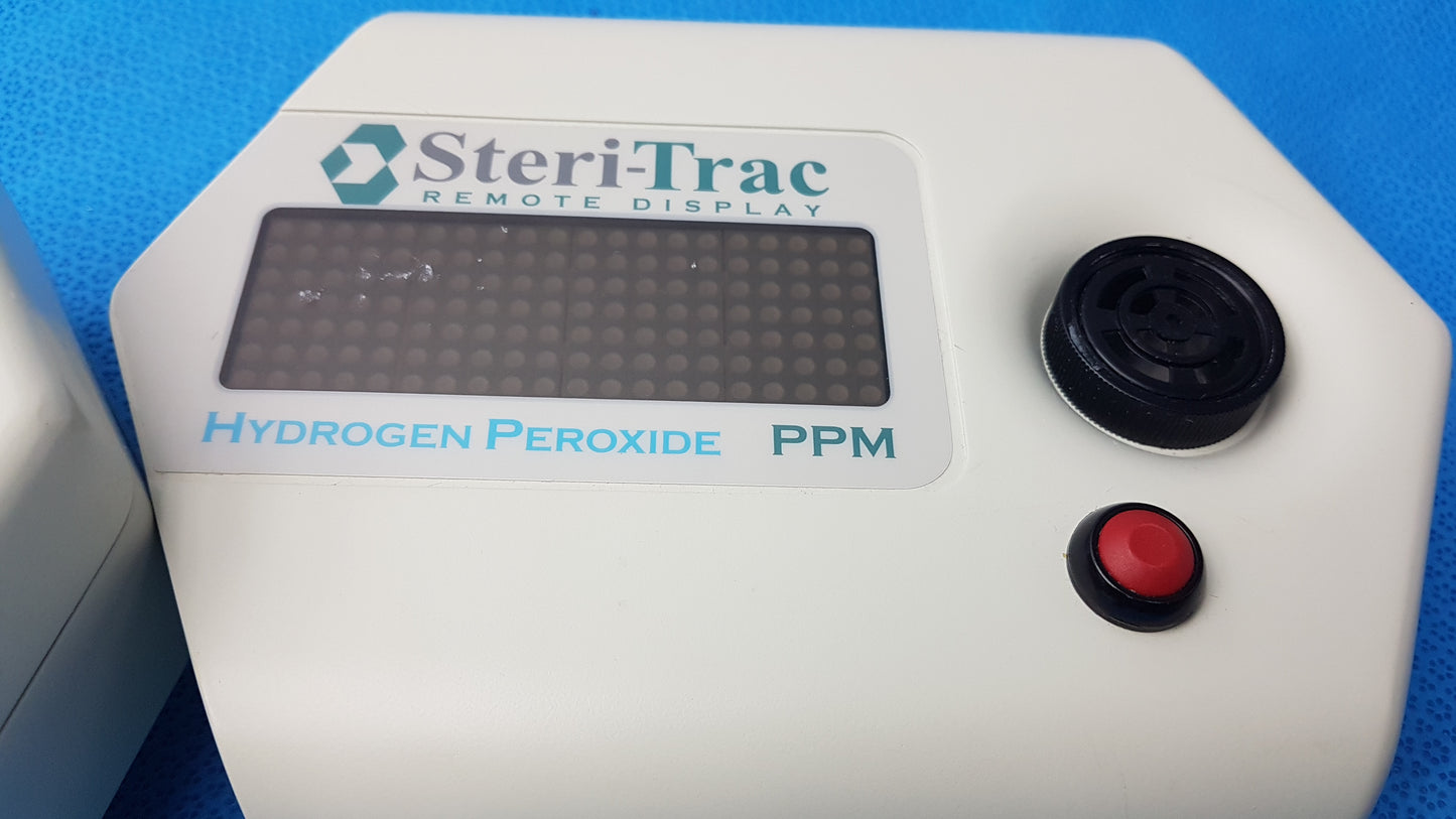 Lot of 3 SteriTrac Area Monitor Peracetic Acid & Hydrogen Peroxide PPM Monitors