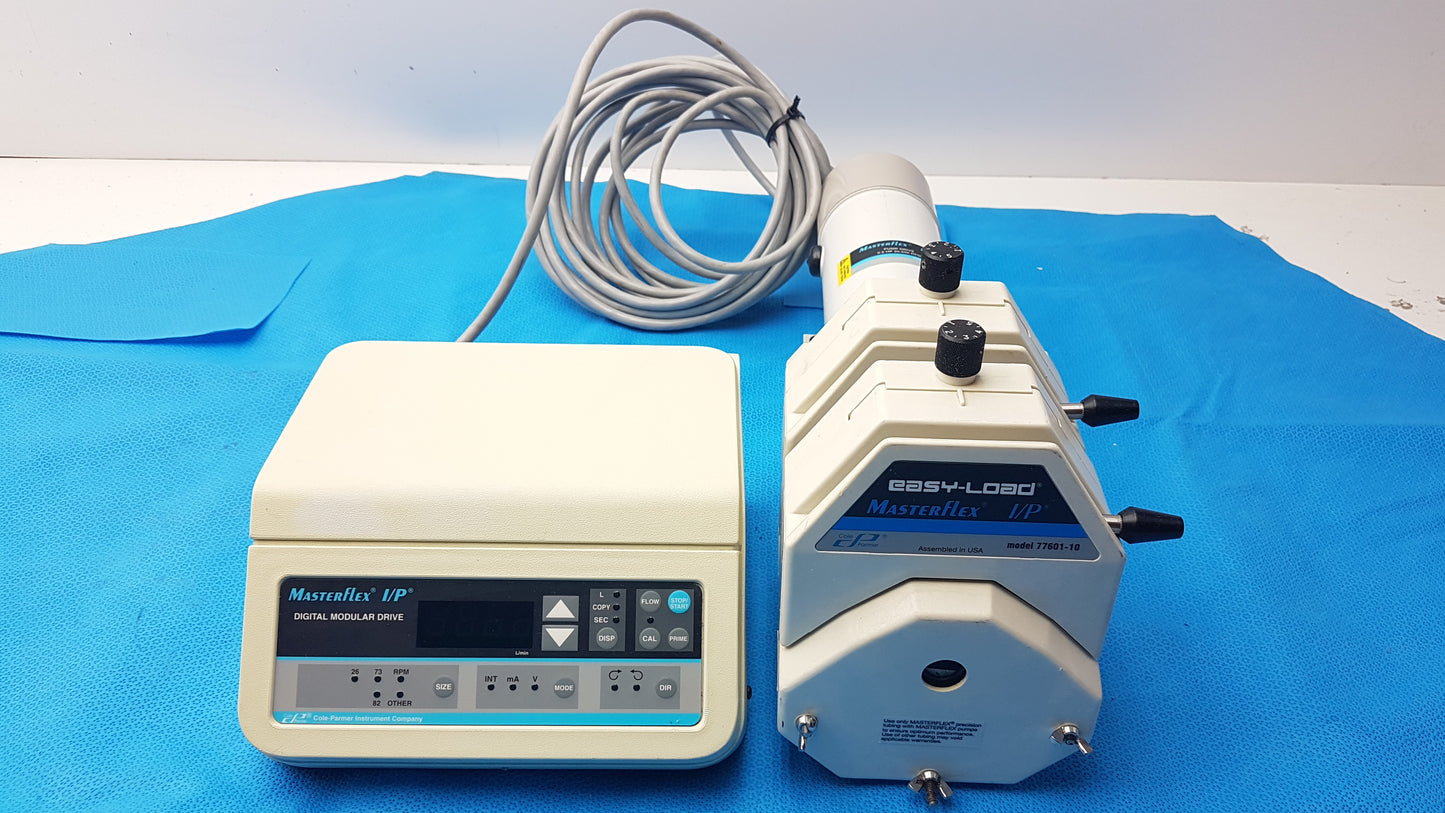Cole-Parmer Masterflex I/P Digital Modular Drive Pump Controller With 77601-10 Pump
