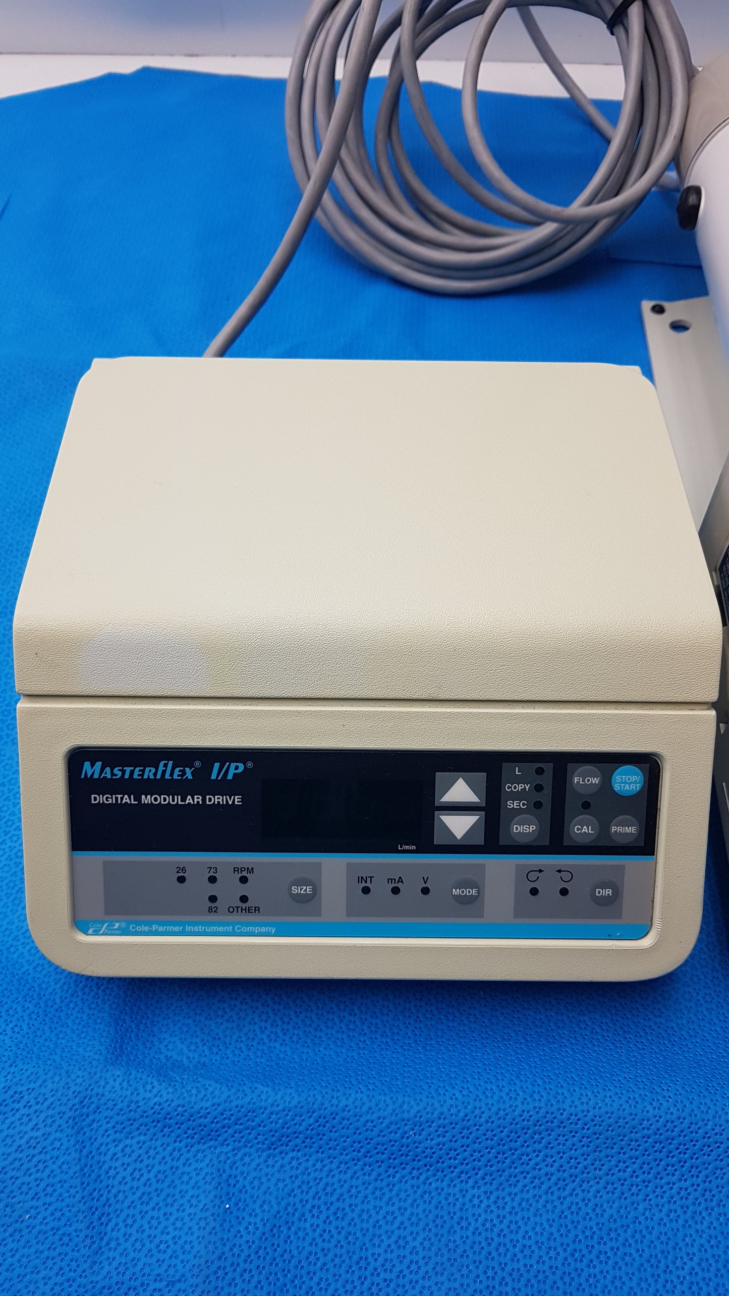 Cole-Parmer Masterflex I/P Digital Modular Drive Pump Controller With 77601-10 Pump