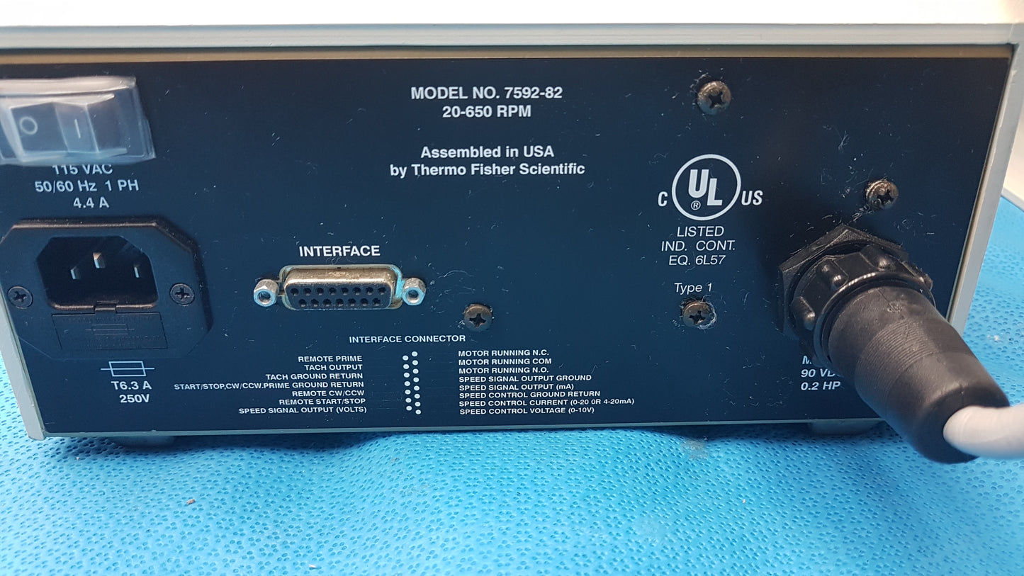 Cole-Parmer Masterflex I/P Digital Modular Drive Pump Controller With 77601-10 Pump