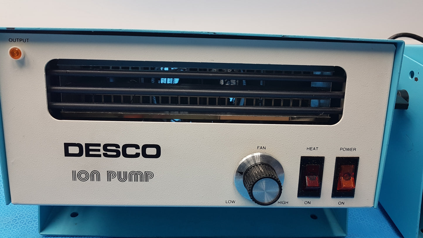 Lot of 2 Desco A60408 Bench Top Ionizer 110V