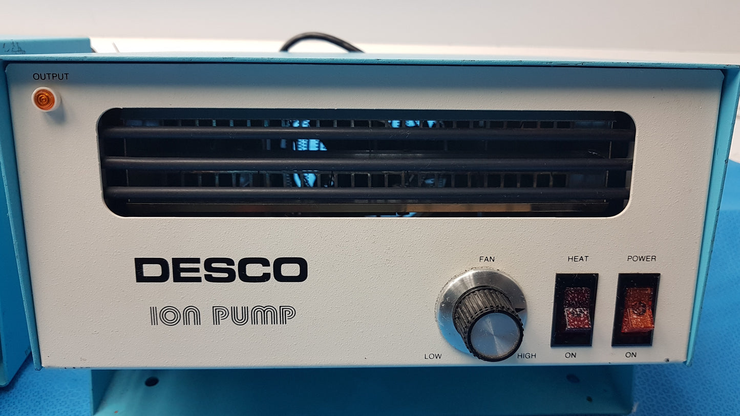 Lot of 2 Desco A60408 Bench Top Ionizer 110V