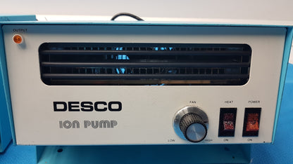 Lot of 2 Desco A60408 Bench Top Ionizer 110V
