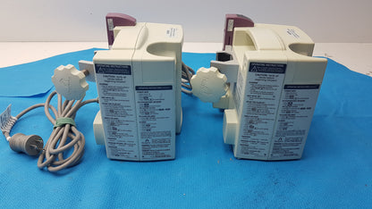 Lot of 2 Hospira Plum A+ Infusion pumps