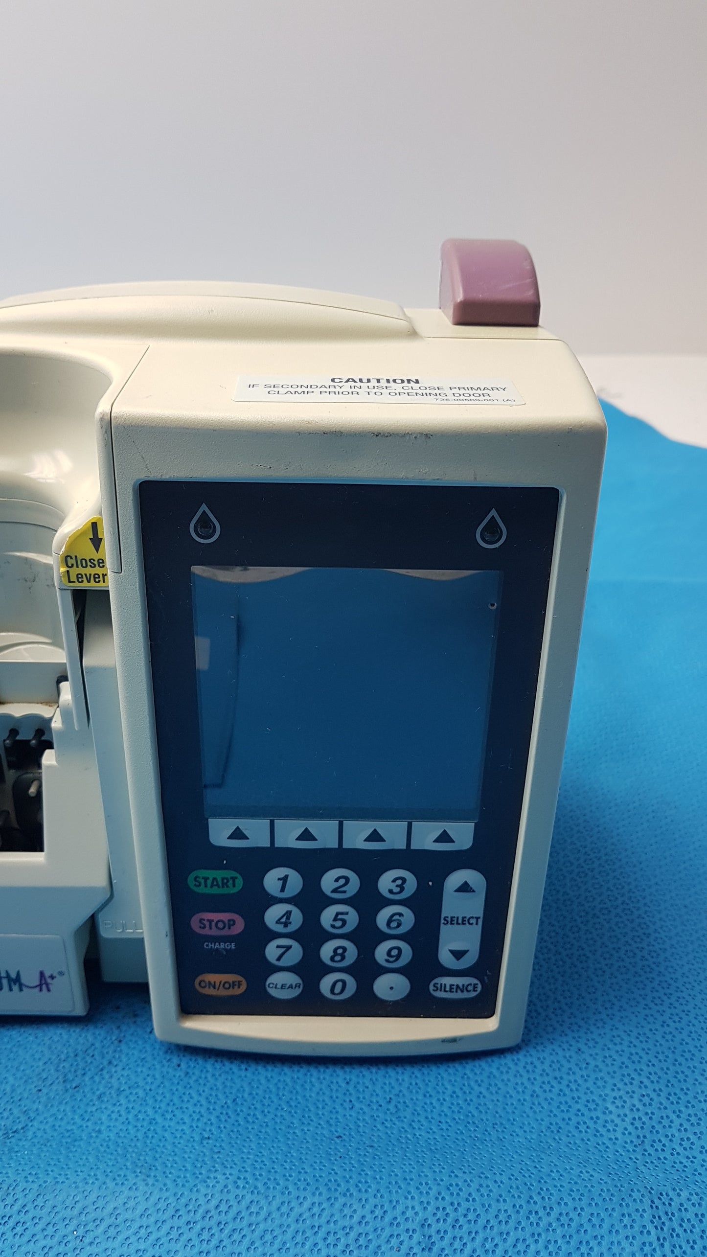Lot of 2 Hospira Plum A+ Infusion pumps