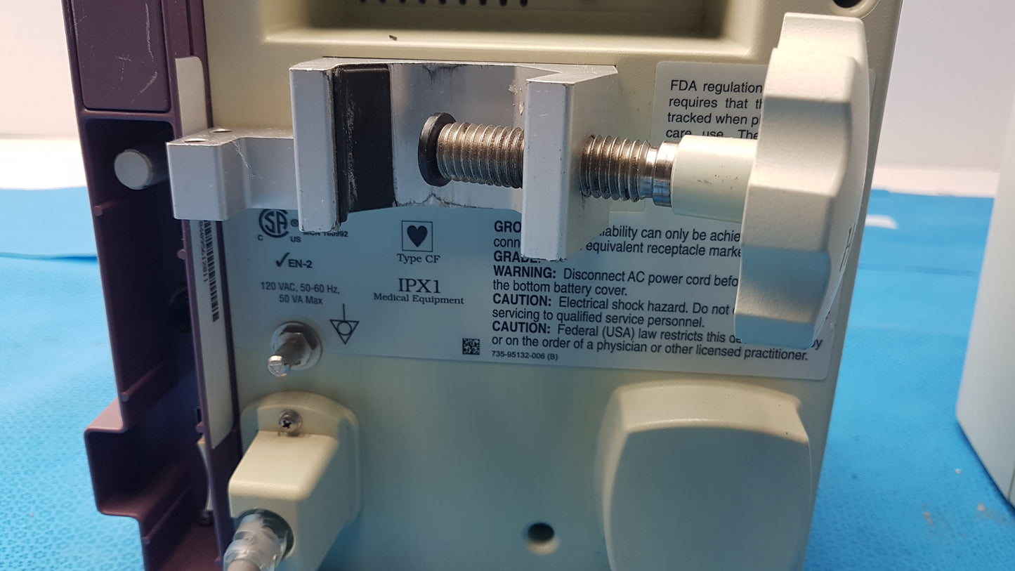 Lot of 2 Hospira Plum A+ Infusion pumps