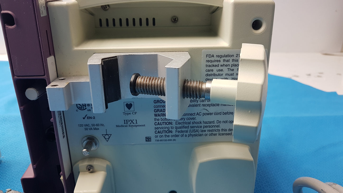 Lot of 2 Hospira Plum A+ Infusion pumps
