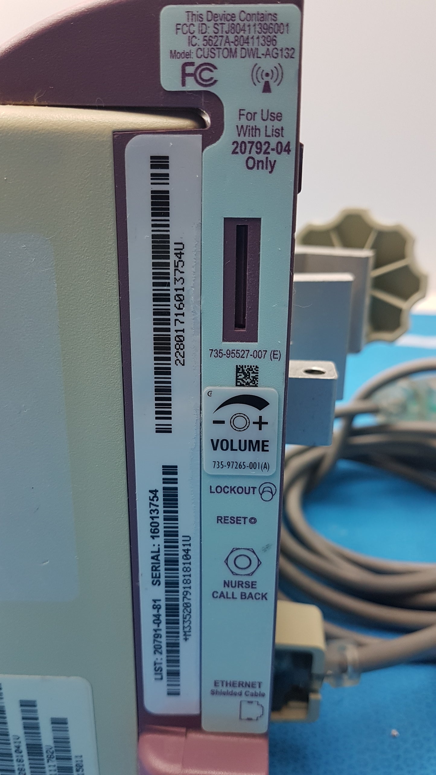 Lot of 2 Hospira Plum A+ Infusion pumps