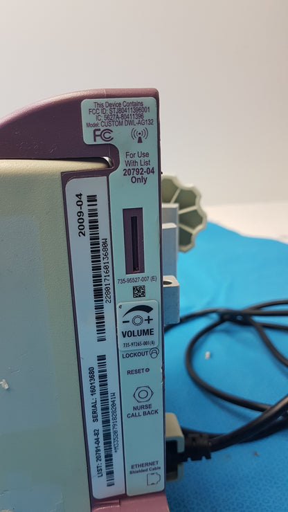Lot of 2 Hospira Infusion pumps S/N 16013880