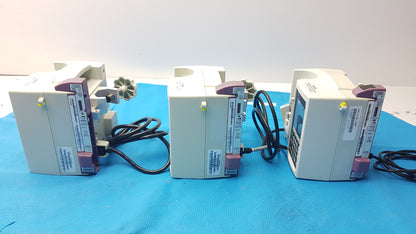 Lot of 3 Hospira DWL-AG132 Plum A+ Infusion pumps