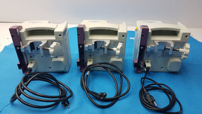 Lot of 3 Hospira DWL-AG132 Plum A+ Infusion pumps