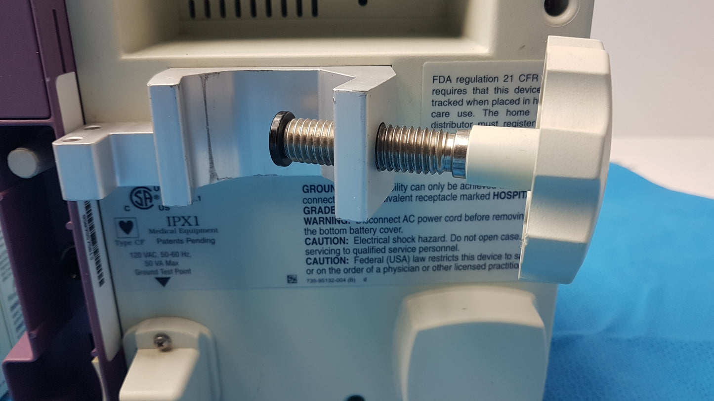 Lot of 3 Hospira DWL-AG132 Plum A+ Infusion pumps