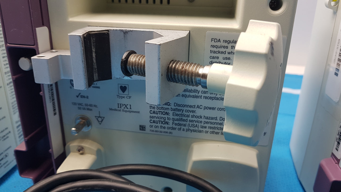Lot of 3 Hospira DWL-AG132 Plum A+ Infusion pumps