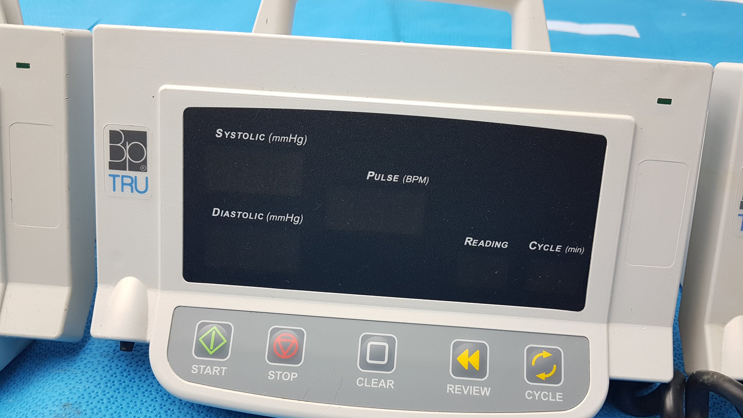 Lot of 3 BpTRU Automated Blood Pressure Monitors