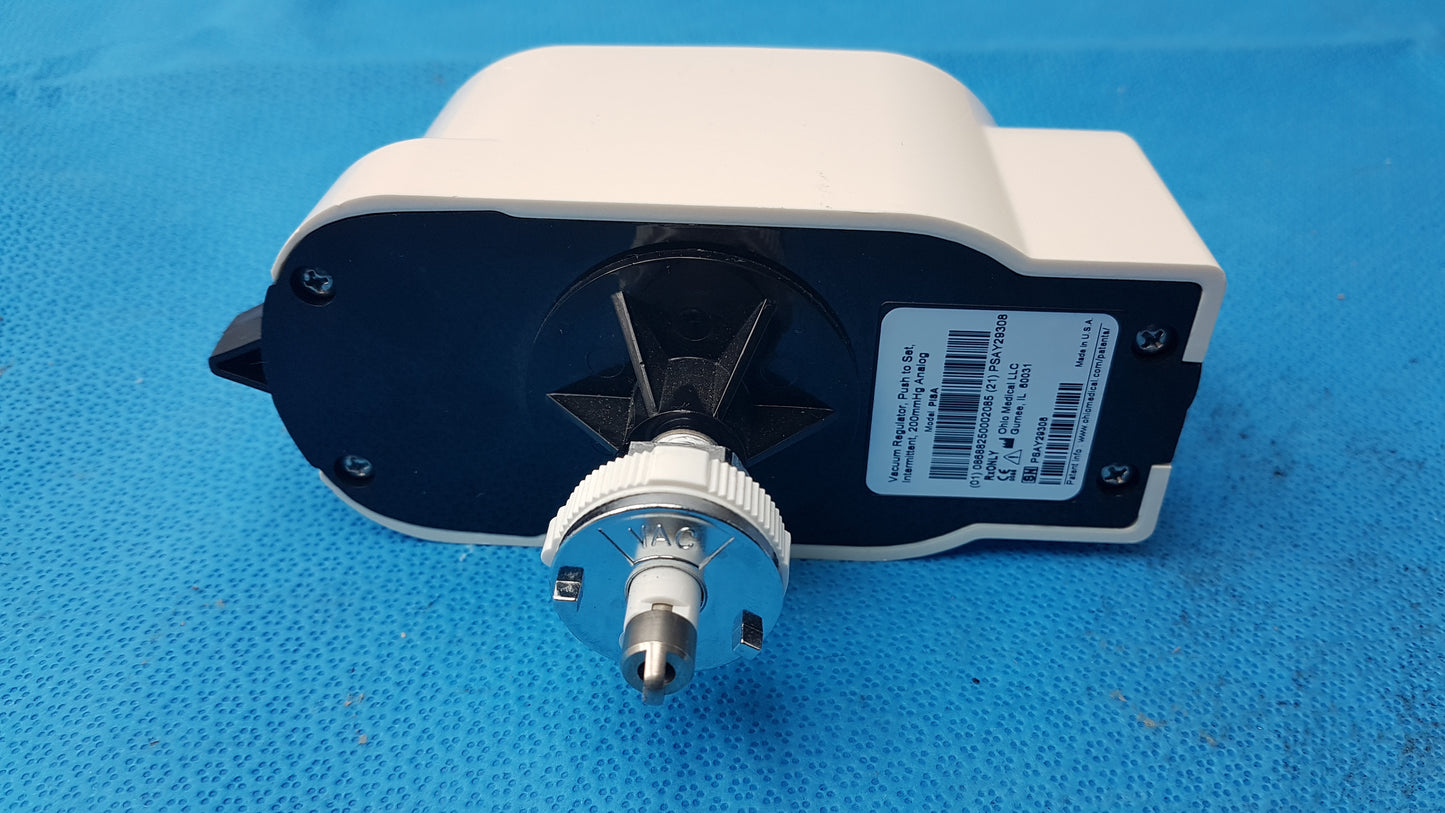 Ohio Medical PISA Intermittent Suction Unit Vacuum Regulator