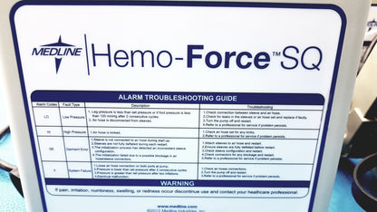 Lot of 6 Medline Hemo Force DVT Compression Pump