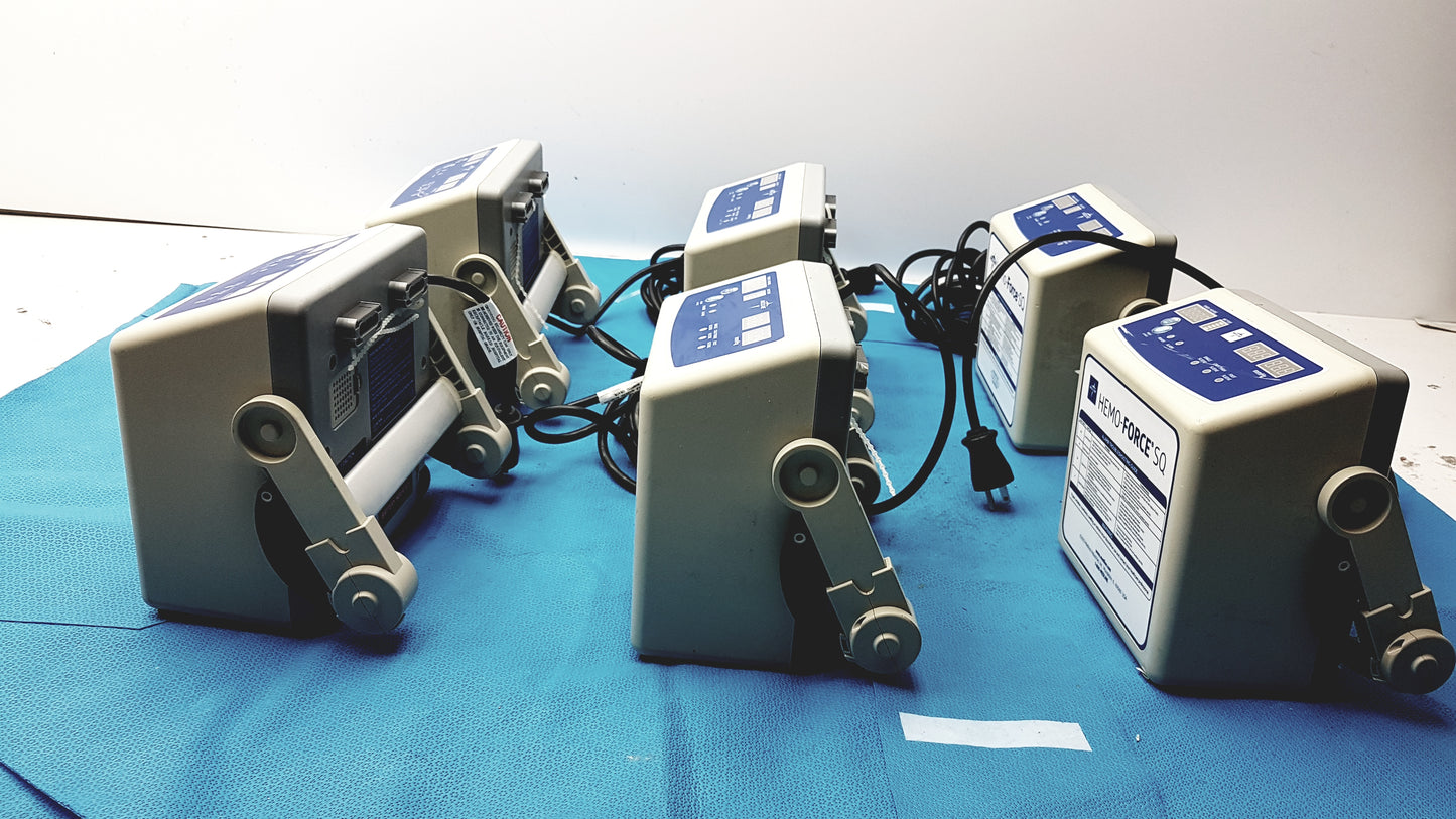 Lot of 6 Medline Hemo Force DVT Compression Pump