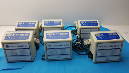 Lot of 6 Hemo Force SQ Sequential DVT Pumps Model No: MDS600SQ