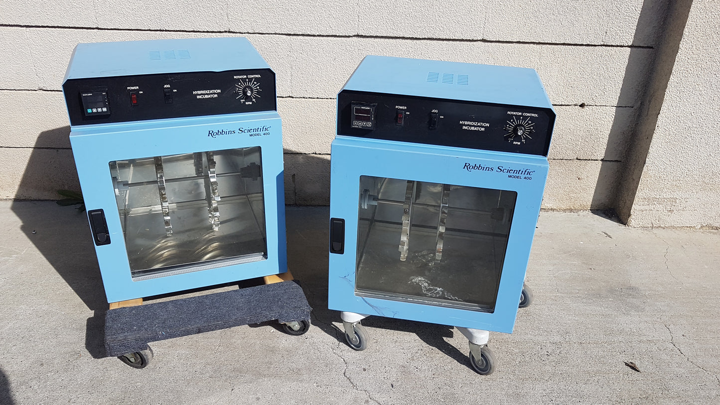Lot of 2 Robbins Scientific 400 Hybridization Incubators