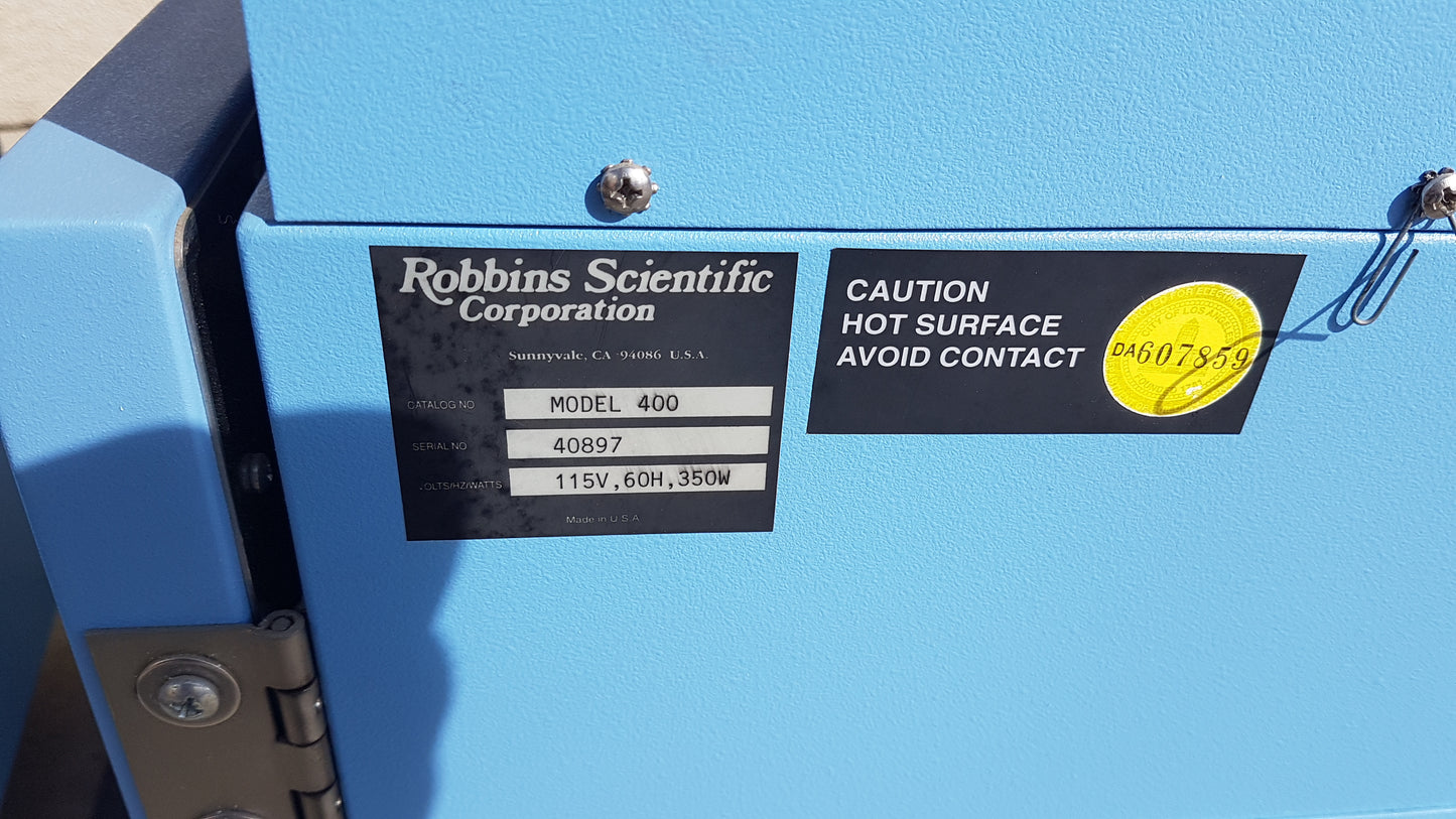 Lot of 2 Robbins Scientific 400 Hybridization Incubators