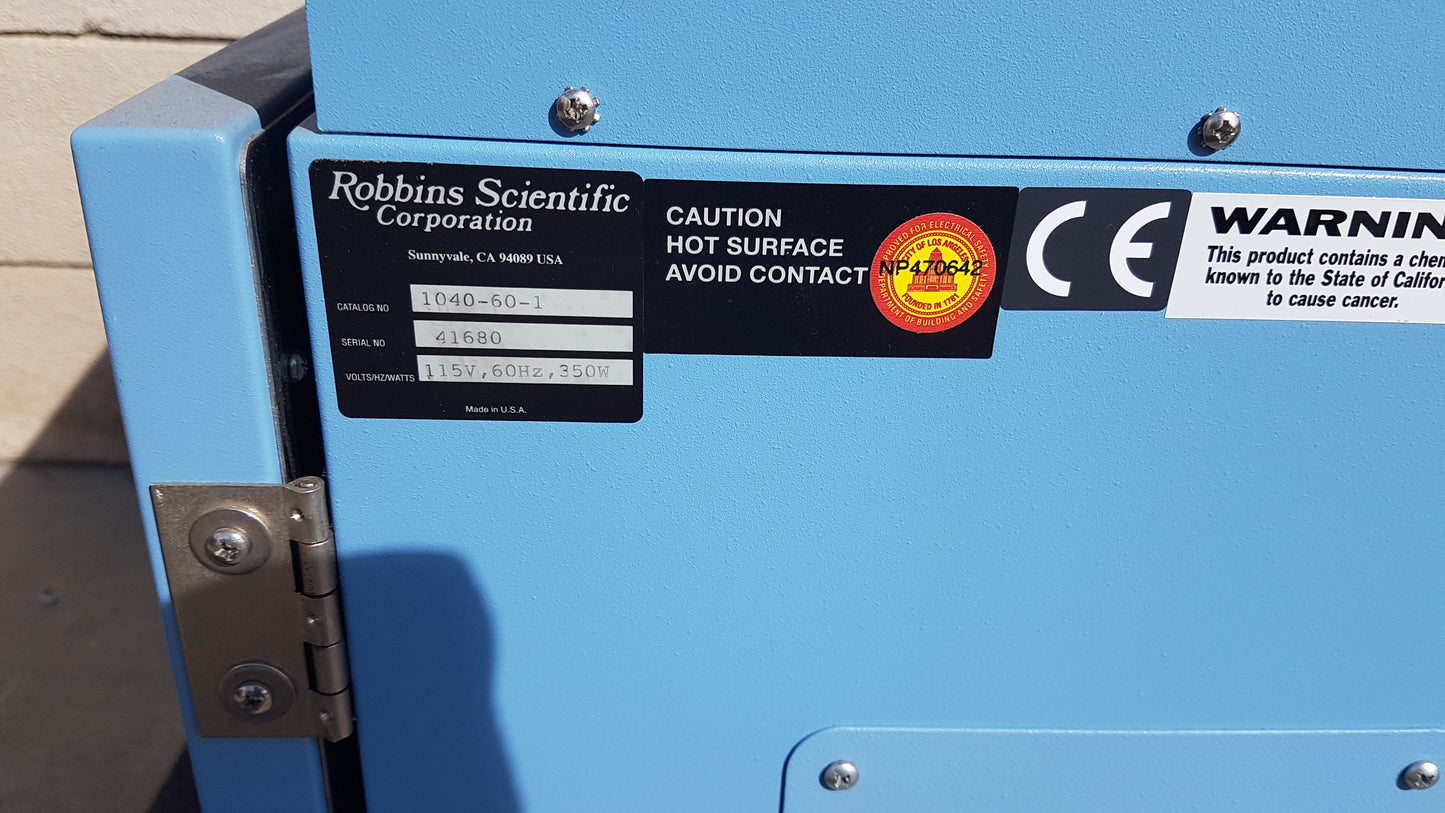 Lot of 2 Robbins Scientific 400 Hybridization Incubators