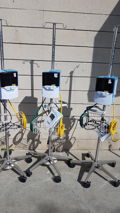 Lot of 3 - Vapotherm Hi-VNI Respiratory Therapy Units With Stands