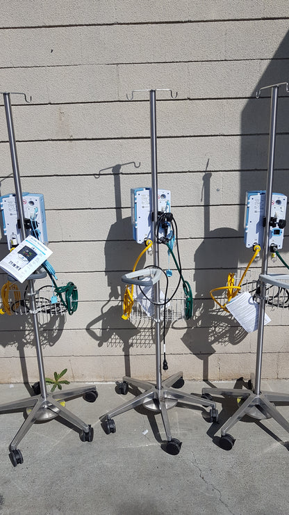 Lot of 3 - Vapotherm Hi-VNI Respiratory Therapy Units With Stands