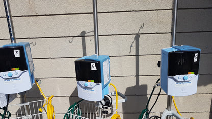 Lot of 3 - Vapotherm Hi-VNI Respiratory Therapy Units With Stands