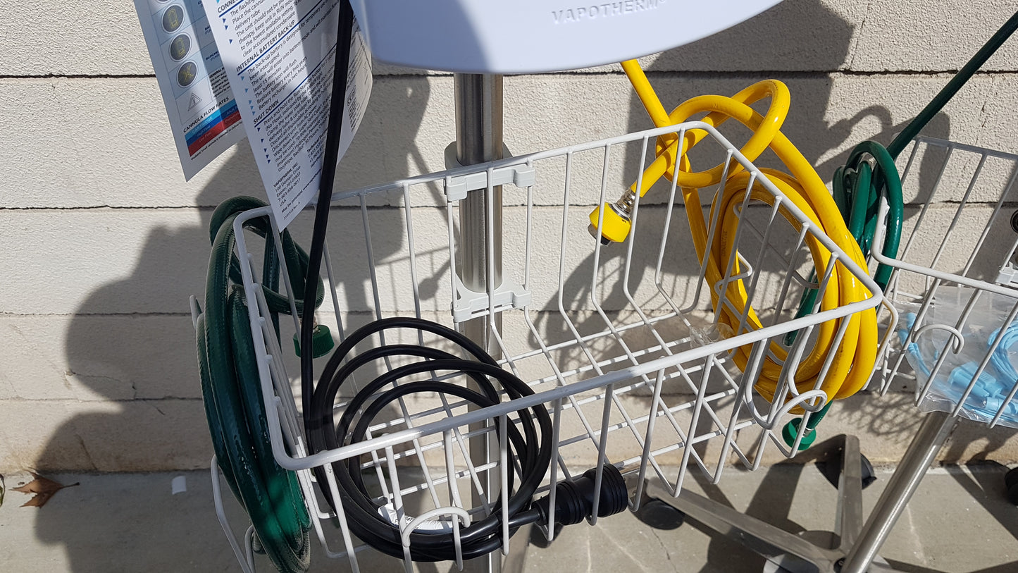 Lot of 3 - Vapotherm Hi-VNI Respiratory Therapy Units With Stands