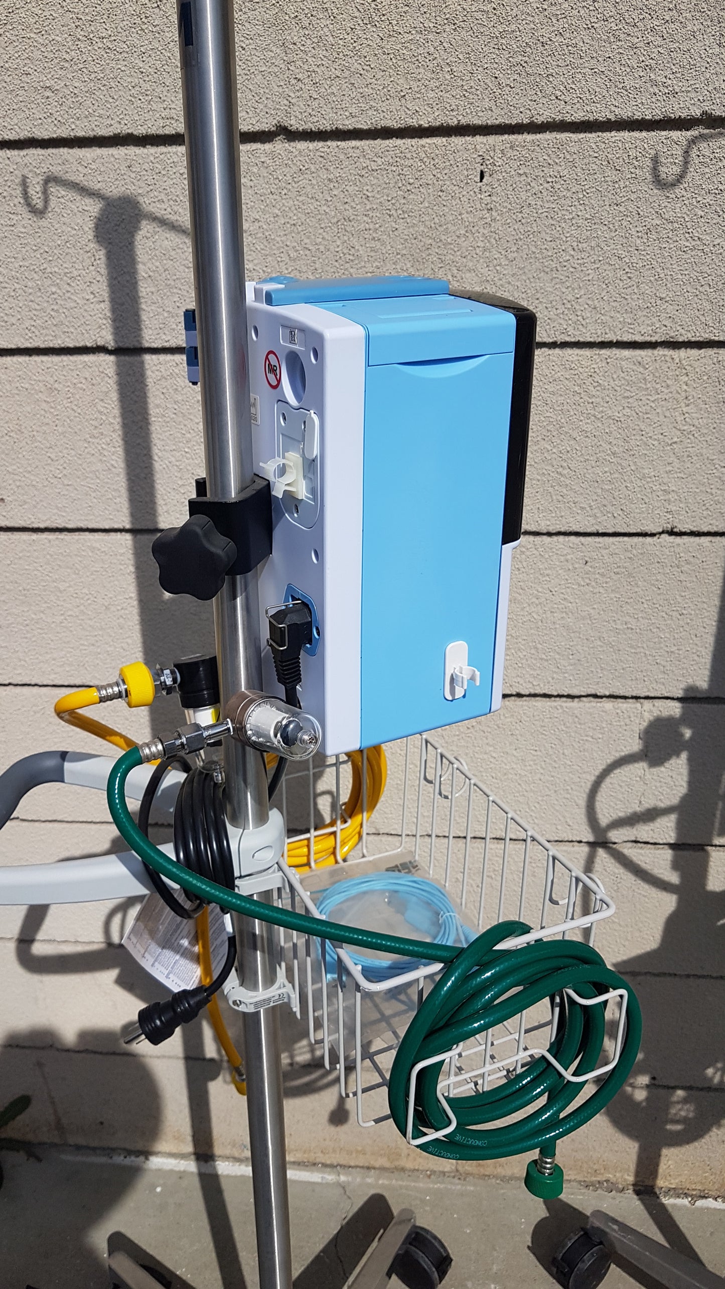 Lot of 3 - Vapotherm Hi-VNI Respiratory Therapy Units With Stands