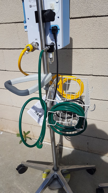 Lot of 2 Vapotherm Precision Flow Plus Respiratory Therapy Units With Stands