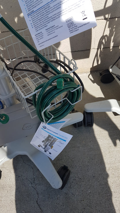 Lot of 3 Hi-VNI Technology Precision Flow Plus Respiratory Therapy Units With Stands