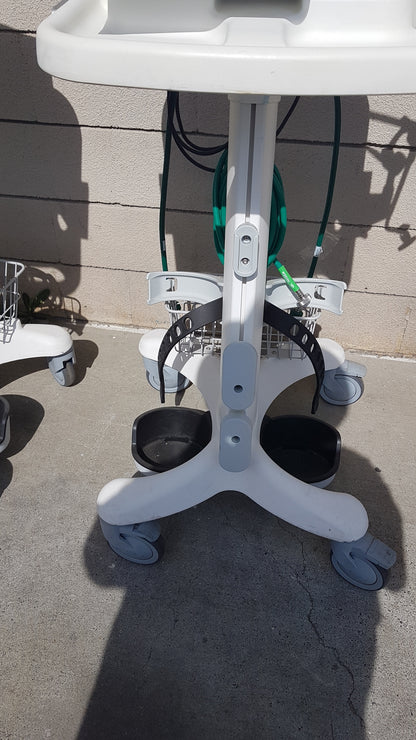 Lot of 3 Philips Respironics V60 Ventilators With Rolling Stands