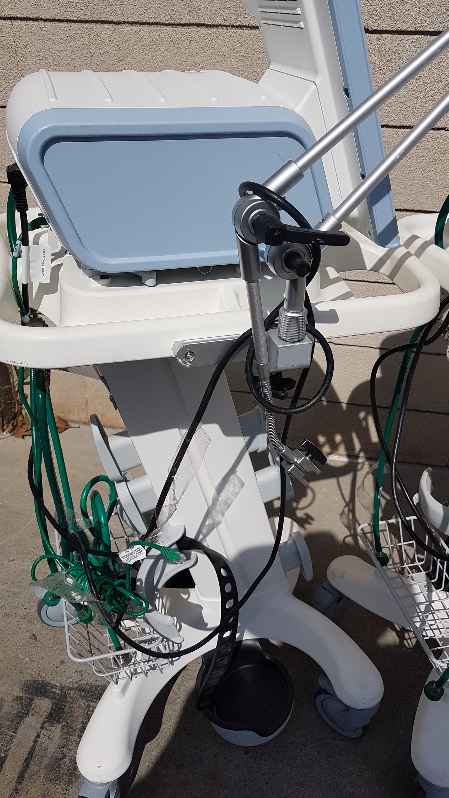 Lot of 3 Philips Respironics V60 Ventilators With Rolling Stands