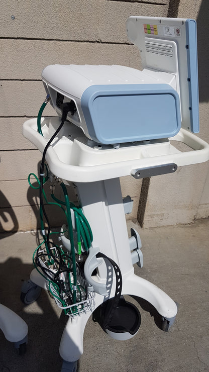 Lot of 3 Philips Respironics V60 Ventilators With Rolling Stands