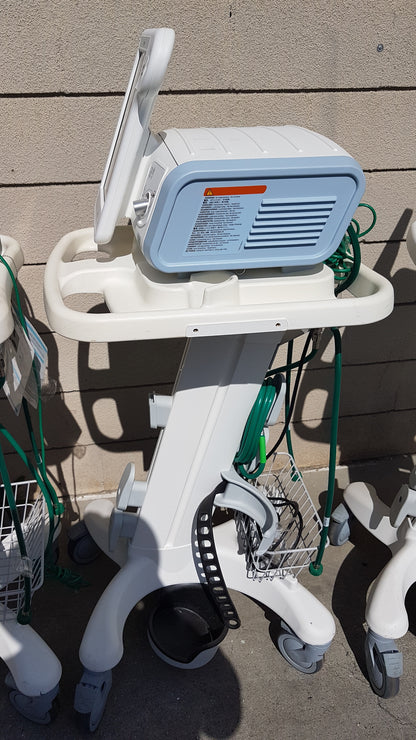 Lot of 3 Philips Respironics V60 Ventilators With Rolling Stands