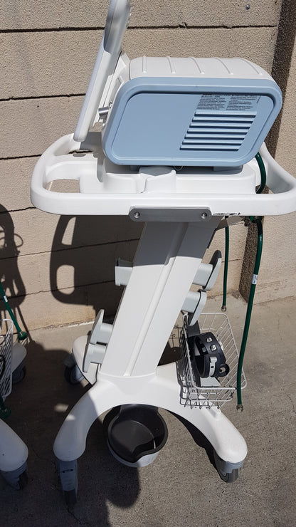 Lot of 3 Philips Respironics V60 Ventilators With Rolling Stands