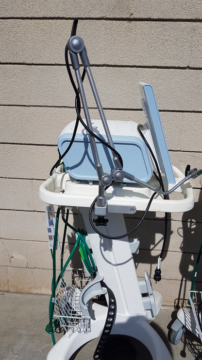 Lot of 3 Philips Respironics V60 Ventilators With Rolling Stands
