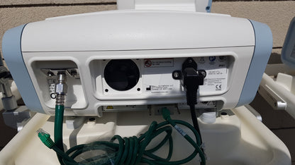 Lot of 3 Philips Respironics V60 Hospital BiPAP Ventilators With Rolling Stands