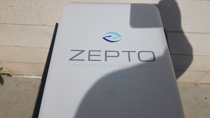 Lot of 2 Zepto Precision Pulse Capsulotomy Power Consoles With Rolling Cart