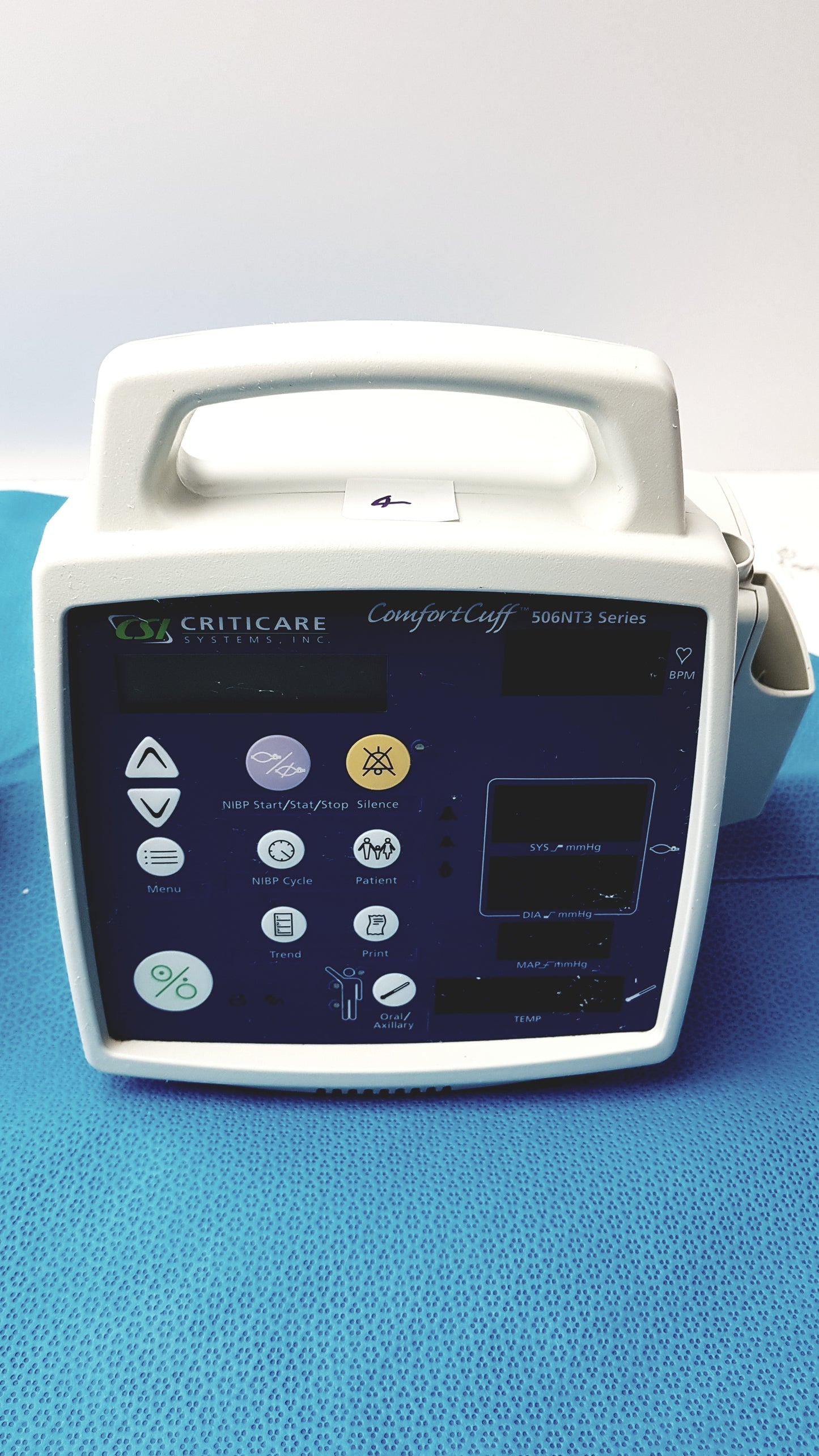 Lot of 6 CSI Criticare ComfortCuff 506NT3 Series Patient Monitors