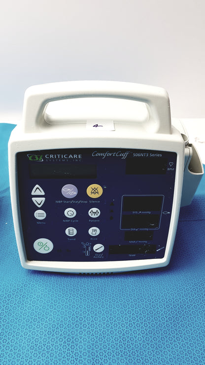 Lot of 6 CSI Criticare ComfortCuff 506NT3 Series Patient Monitors