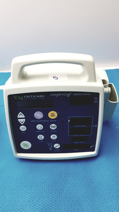 Lot of 6 CSI Criticare ComfortCuff 506NT3 Series Patient Monitors