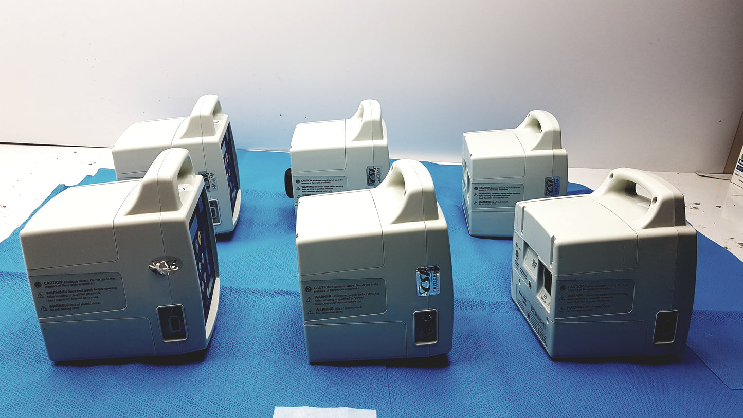 Lot of 6 CSI Criticare ComfortCuff 506NT3 Series Patient Monitors