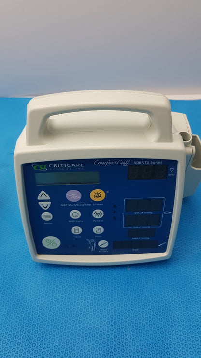 Lot of 6 CSI Criticare ComfortCuff 506NT3 Series Patient Monitors