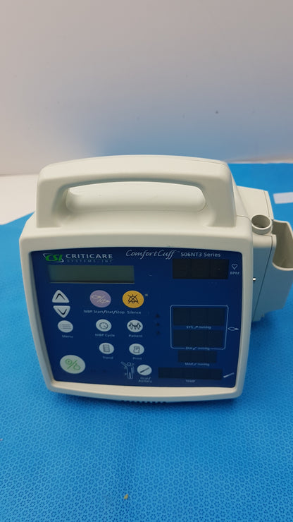Lot of 6 CSI Criticare ComfortCuff 506NT3 Series Patient Monitors