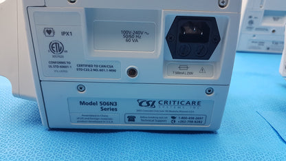Lot of 6 CSI Criticare ComfortCuff 506NT3 Series Patient Monitors